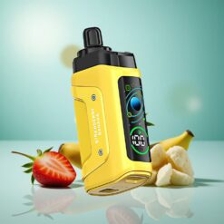 Razz Bar 45000 Puffs Çilek Muz Aromalı Tek Kullanımlık Vape Type-C Şarj Edilebilir