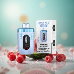 Razz Bar 50K Puffs Şeftali Karpuz Tek Kullanımlık Vape 650 Mah Batarya