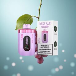 Razz Bar 50K Puffs Tek Kullanımlık Vape Red Bull Üzüm ve Ahududu 50000 Puffs 650 Mah Pil