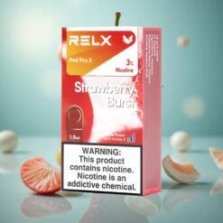 RELX Pod Pro 2 600 Puffs Çilek Patlaması %3 Nikotin 1.9ml