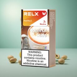 RELX Pod Pro 2 600 Puffs Fındıklı Latte Aromalı %3 Nikotin 1.9ml