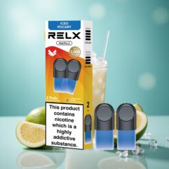 RELX Pod Pro 2 600 Puffs İçecek-Buzlu Pocary Nikotin Oranı:%1,8