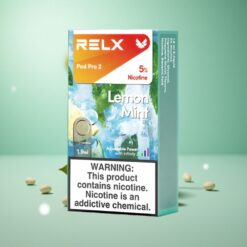 RELX Pod Pro 2 600 Puffs Limon Nane Aromalı 1.9ml Pod