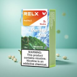 RELX Pod Pro 2 600 Puffs Mentol Xtra Eco/Smooth/Boost Modu