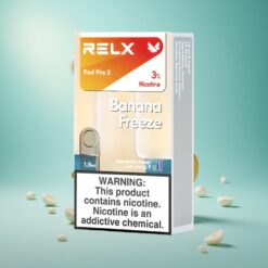 RELX Pod Pro 2 600 Puffs Muz Buzu Paket Seçeneği: 2 Pod/Paket