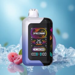 SMOK SPACEMAN SP40000 40000 Puffs Mavi Ahududu Buz Tek Kullanımlık Vape