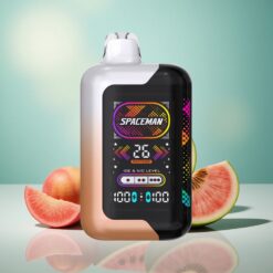 SMOK SPACEMAN SP40000 Şeftali Karpuz Aromalı Tek Kullanımlık Vape 20ml e-Sıvı Kapasitesi