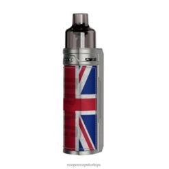 VOOPOO DRAG S kapsül mod seti gümüş şövalye - VOOPOO elektronik sigara kartuş F86PP198