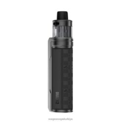 VOOPOO DRAG X2 kapsül modu damalı siyah - VOOPOO elektronik sigara kartuş F86PP238