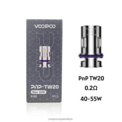 VOOPOO PNP bobinler (5 adet) pnp-tw20 - VOOPOO vape Türkiye F86PP602