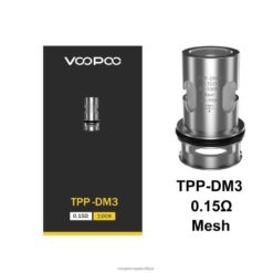 VOOPOO TPP bobinler (3 adet) tpp-dm3 - VOOPOO vape Ankara F86PP610